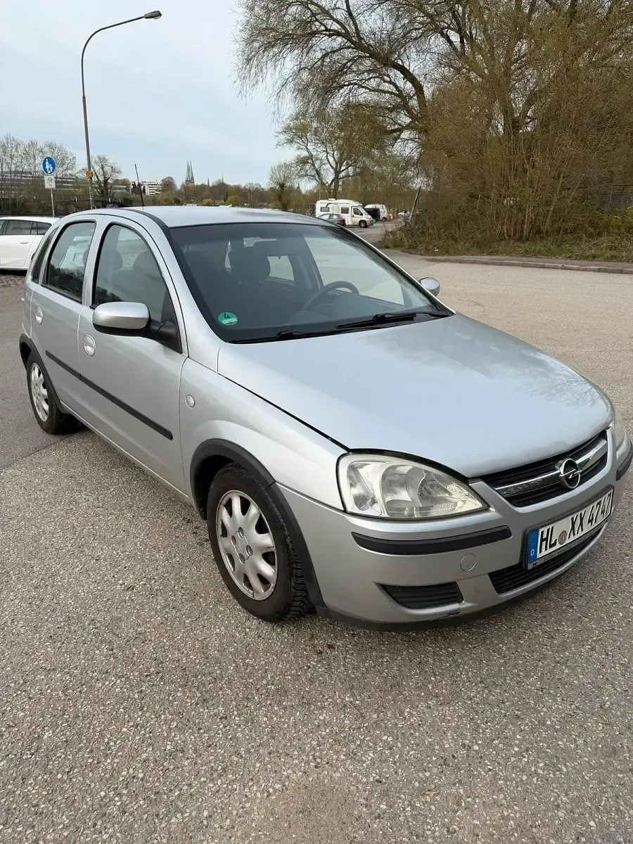 Gebraucht Opel Corsa 2003 Silber Kleinwagen