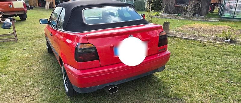 Gebraucht VW Golf Cabriolet 90 PS (66 kW) 1995 Rot Cabrio
