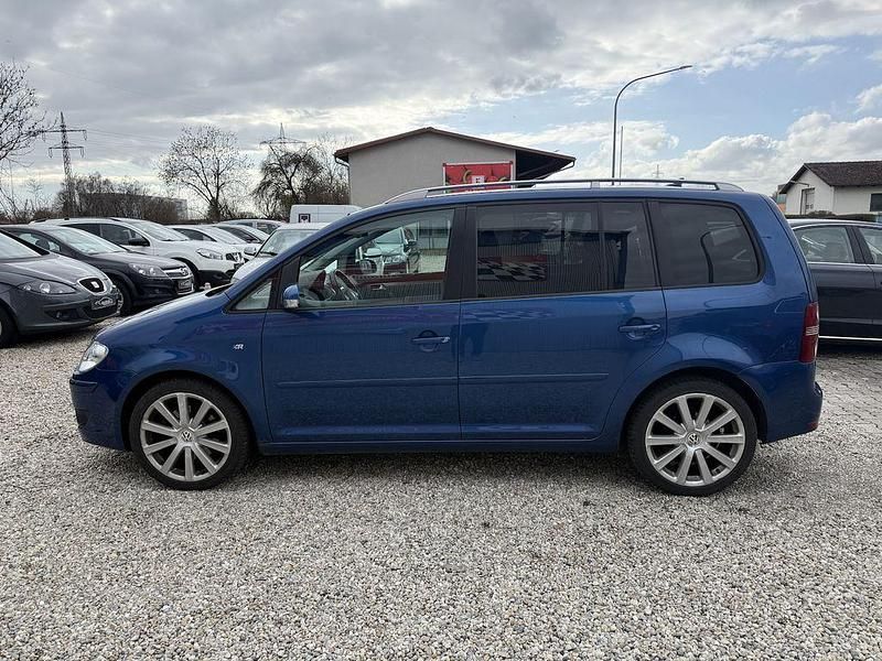 Gebraucht VW Touran Highline 170 PS (125 kW) 2008 Blau Van / Kleinbus