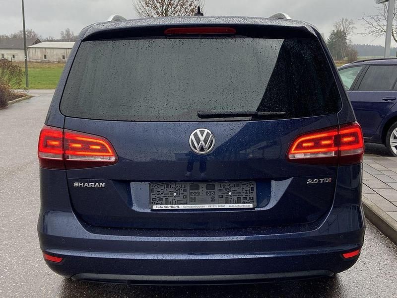 Gebraucht VW Sharan Sound 184 PS (135 kW) 2017 Blau Van / Kleinbus