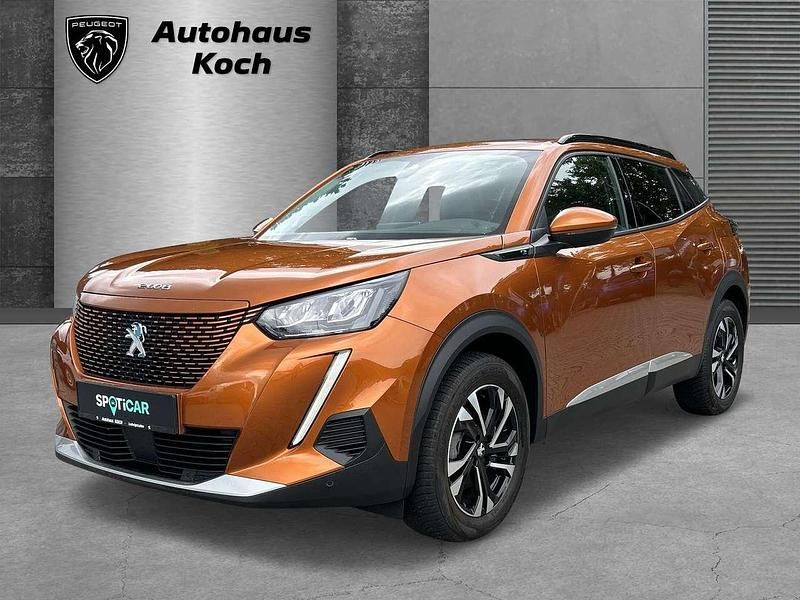 Orange fusion metallic Gebraucht 2020 Peugeot e-2008 Allure SUV | 20.990 € (Teuer) - Bild 1/4