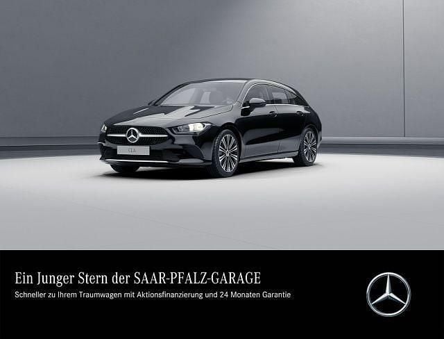 Unilack nachtschwarz Gebraucht 2021 Mercedes CLA200 Shooting Brake Progressive Kombi | 23.450 € (Guter Preis) - Bild 1/4