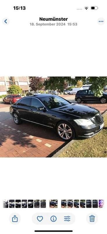 Schwarz Gebraucht 2012 Mercedes S350 Limousine | 16.500 € (Guter Preis) - Bild 1/4