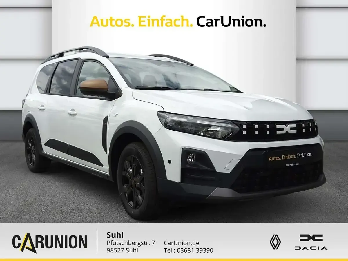 Neu Dacia Jogger Extreme 122 PS (89 kW) 2026 Gletscherweiss Van / Kleinbus