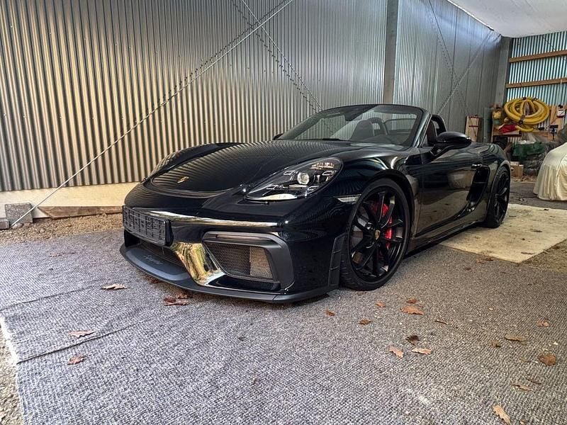 Gebraucht Porsche 718 Spyder 420 PS (308 kW) 2020 Schwarz Cabrio