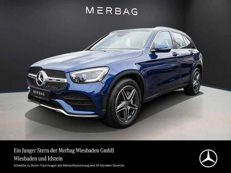Gebraucht Mercedes GLC400d AMG line 330 PS (242 kW) 2020 Brilliantblau SUV