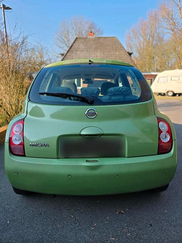 Gebraucht Nissan Micra 85 PS (62 kW) 2004 Grün Kleinwagen