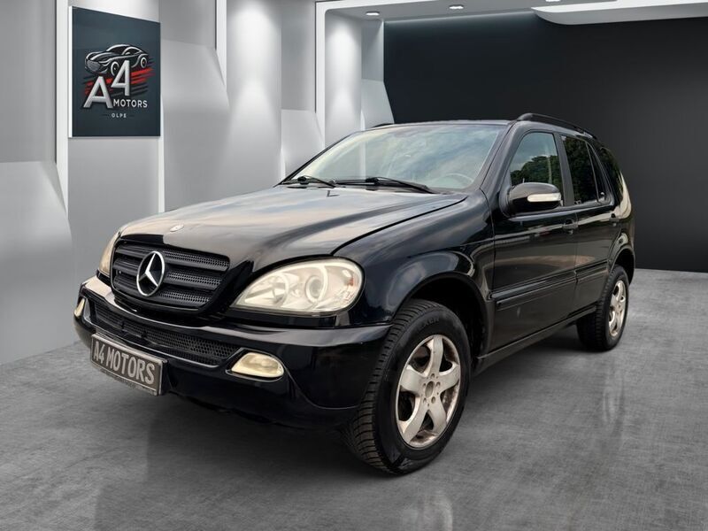 Schwarz Gebraucht 2002 Mercedes ML270 SUV | 3.999 € (Guter Preis) - Bild 1/4