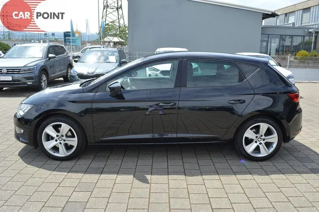Gebraucht Seat Leon FR 150 PS (110 kW) 2014 "universo" schwarz Limousine