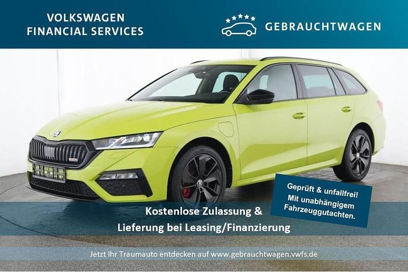 Grün Gebraucht 2023 Skoda Octavia RS Limousine | 29.149 € (Superpreis) - Bild 1/4
