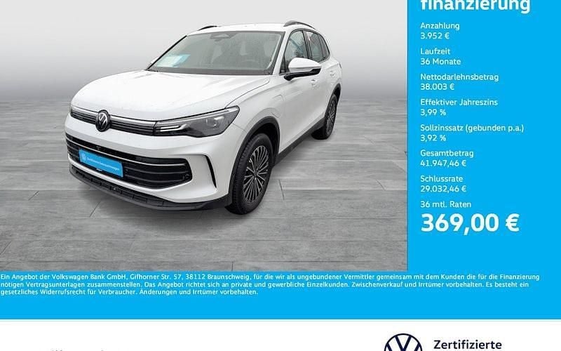 Weiß Gebraucht 2024 VW Tiguan Life SUV | 41.955 € (Guter Preis) - Bild 1/4