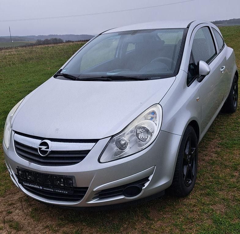 Gebraucht Opel Corsa Edition 80 PS (58 kW) 2009 Silber Kleinwagen
