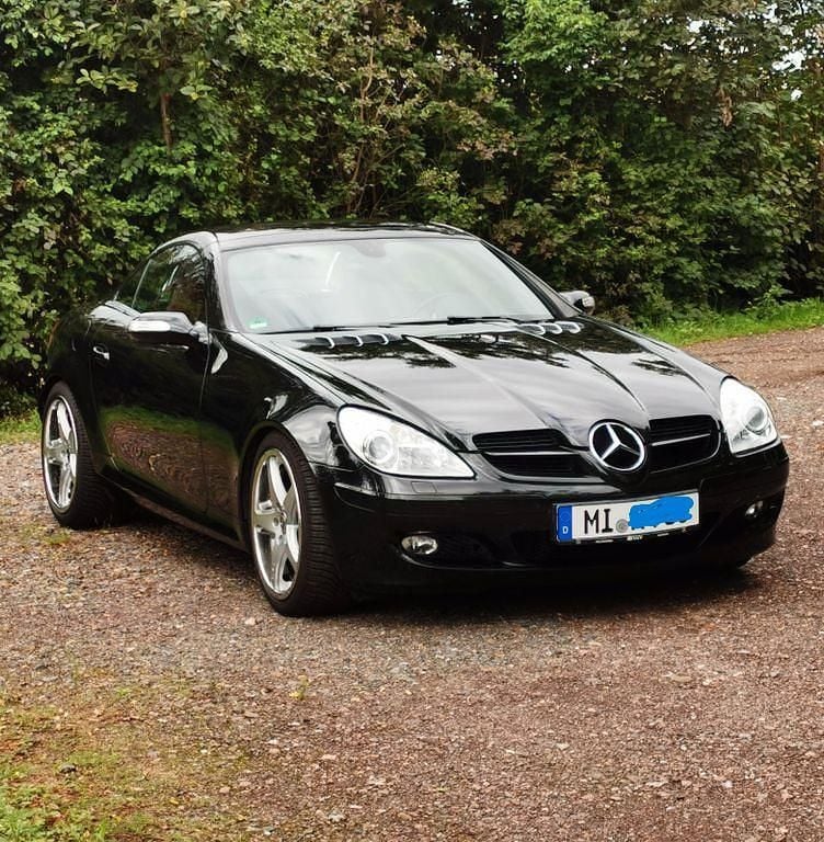 Gebraucht Mercedes SLK350 272 PS (200 kW) 2005 Schwarz Cabrio