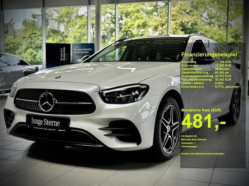 Weiß Gebraucht 2022 Mercedes E300 AMG Limousine | 41.500 € (Fairer Preis) - Bild 1/3