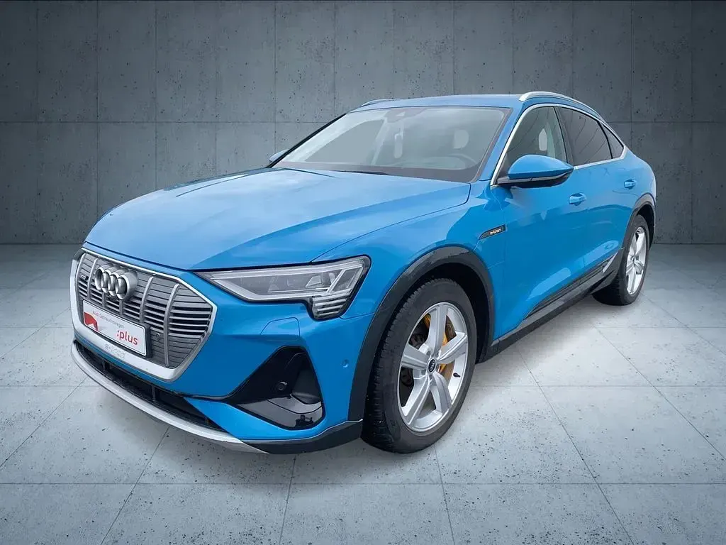 Gebraucht Audi e-tron Sportback S-Line 300 kW (408 PS) 2021 Antiguablau metallic SUV