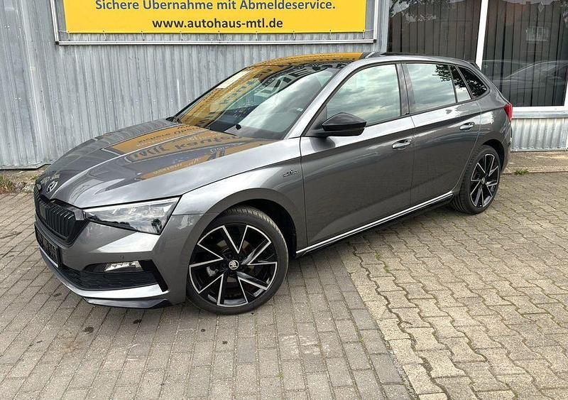 Graphite grau met. Gebraucht 2023 Skoda Scala Monte Carlo Kleinwagen | 24.890 € (Etwas zu teuer) - Bild 1/4