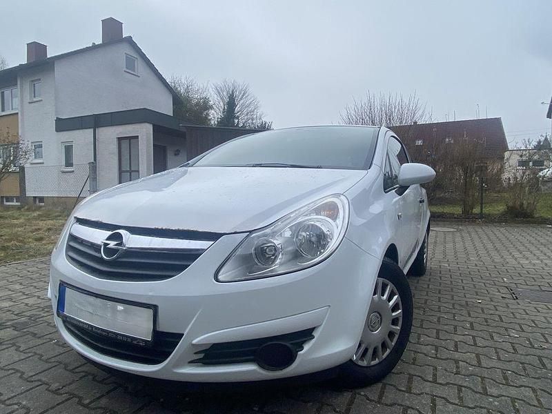 Gebraucht Opel Corsa 60 PS (44 kW) 2009 Weiß Kleinwagen