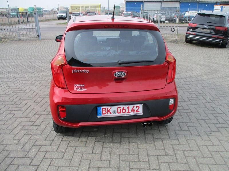 Gebraucht Kia Picanto Edition 7 69 PS (50 kW) 2012 Rot Kleinwagen