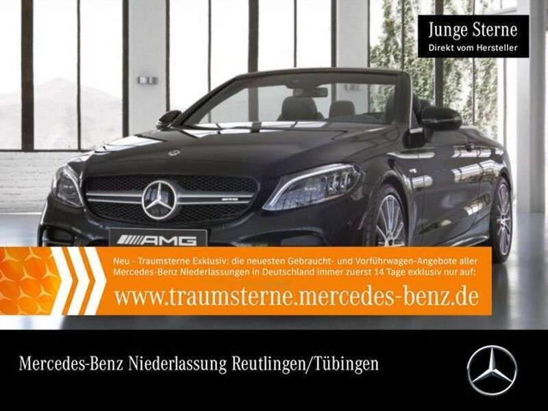 Obsidianschwarz Gebraucht 2022 Mercedes C43 AMG AMG Cabrio | 59.990 € (Fairer Preis) - Bild 1/3