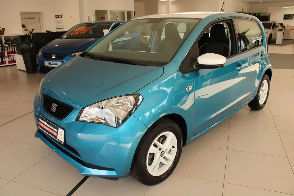 Gebraucht Seat Mii Chic 75 PS (55 kW) 2017 Blau Kleinwagen