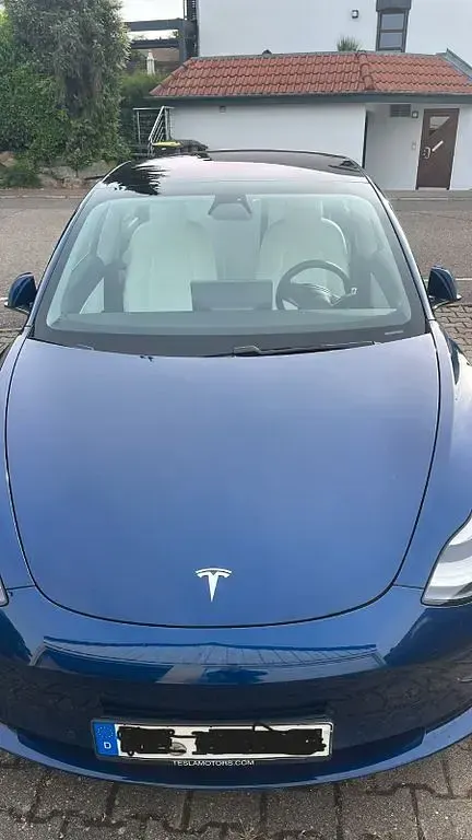 Gebraucht Tesla Model 3 253 kW (345 PS) 2019 Blau Limousine
