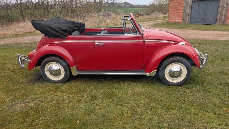 Gebraucht VW Käfer 50 PS (36 kW) 1965 Rot Cabrio