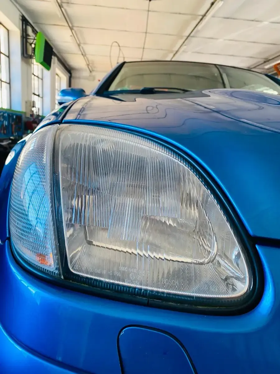 Gebraucht Mercedes SLK200 163 PS (119 kW) 2001 Blau Cabrio
