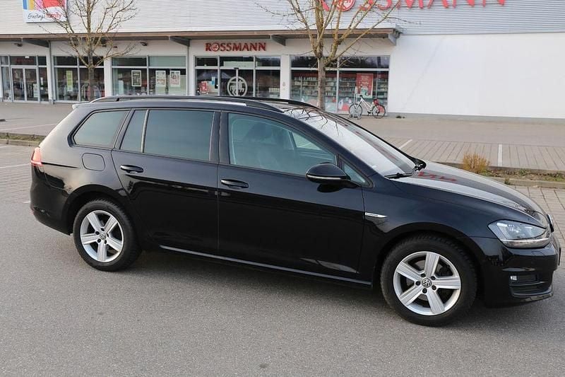 Gebraucht VW Golf VII 110 PS (80 kW) 2014 Schwarz Kombi