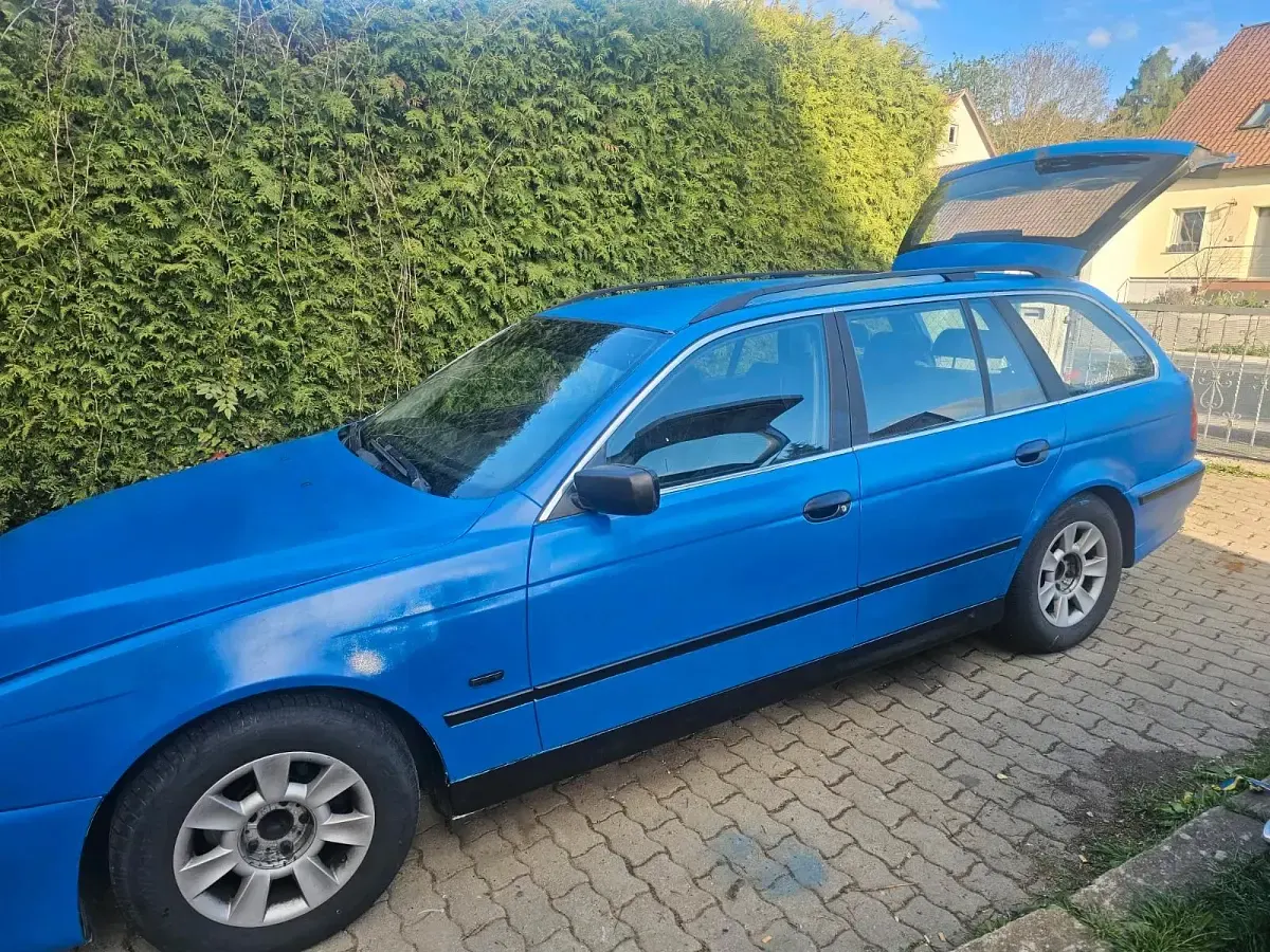 Brugt BMW 525 163 HK (119 kW) 2003 Blå Stationcar