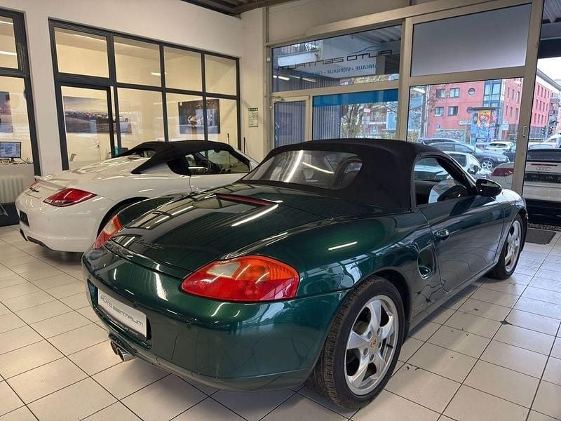 Gebraucht Porsche Boxster 220 PS (161 kW) 2001 Grün Cabrio