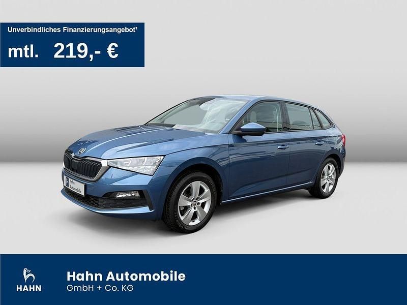 Titanblau metallic Gebraucht 2022 Skoda Scala Cool Plus Kleinwagen | 16.595 € (Fairer Preis) - Bild 1/3