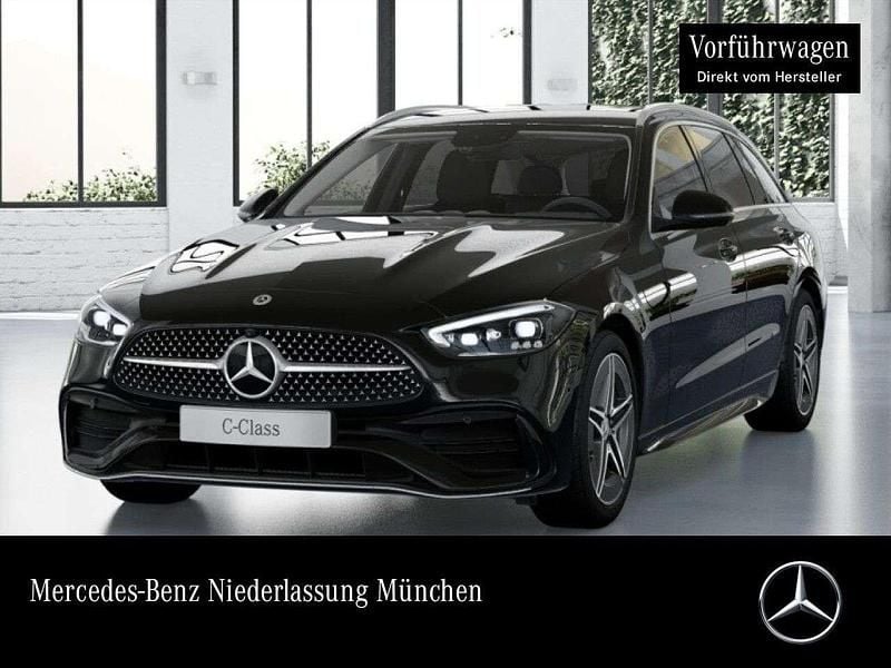 Schwarz Gebraucht 2025 Mercedes C200 AMG Limousine | 44.500 € (Fairer Preis) - Bild 1/4