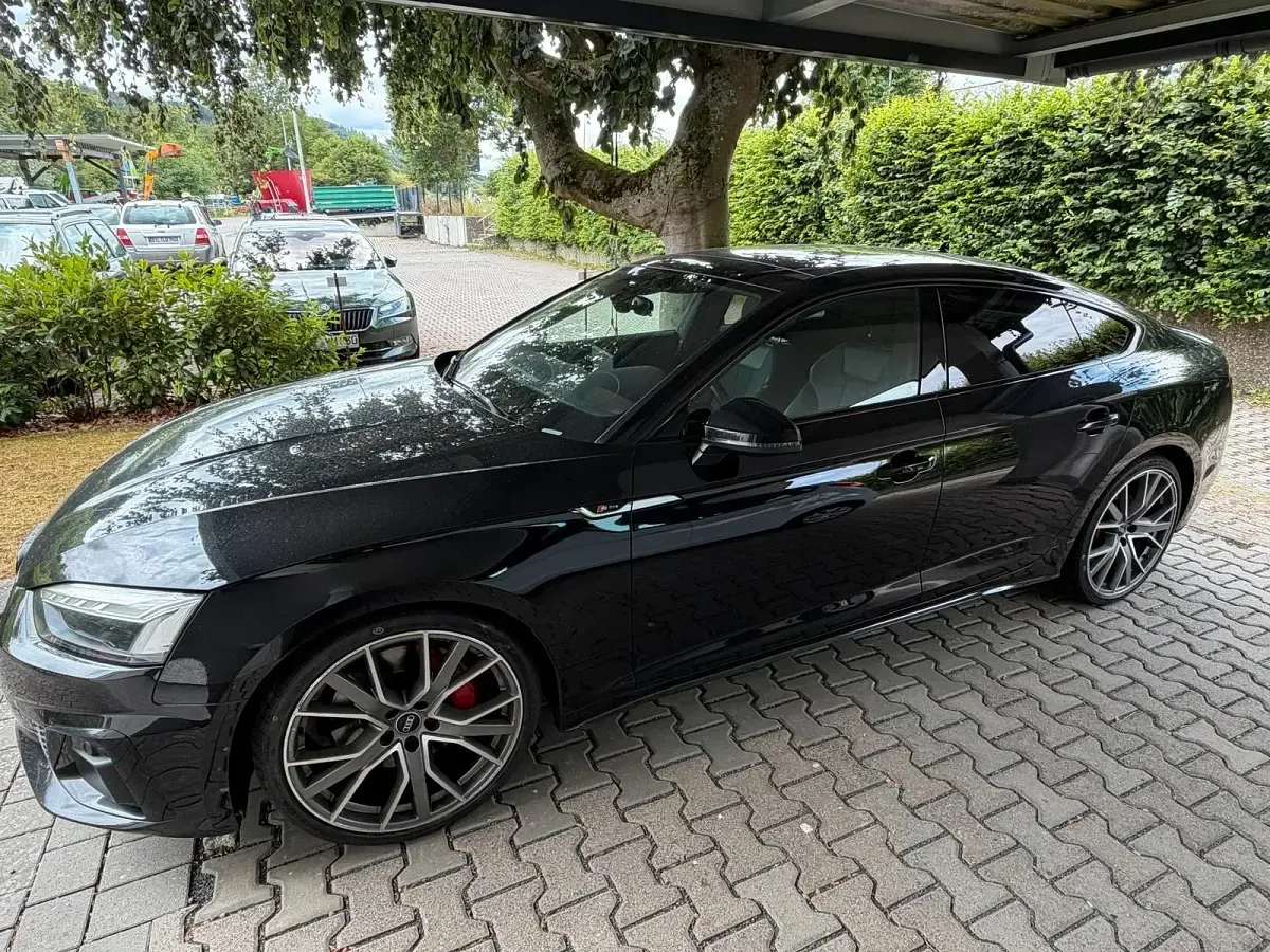 Gebraucht Audi A5 Sportback S-Line 286 PS (210 kW) 2022 Schwarz Kleinwagen