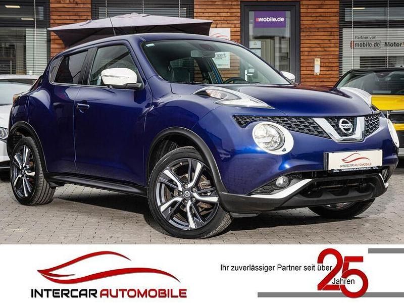 Ink blue metallic Gebraucht 2016 Nissan Juke 360º SUV | 8.390 € (Fairer Preis) - Bild 1/4