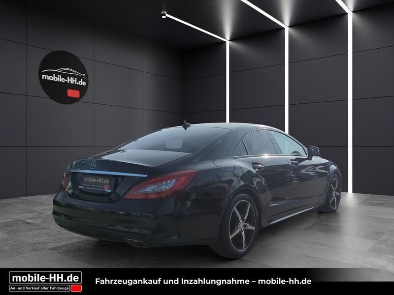 Gebraucht Mercedes CLS220 AMG line 170 PS (125 kW) 2015 Obsidianschwarz  lack Limousine