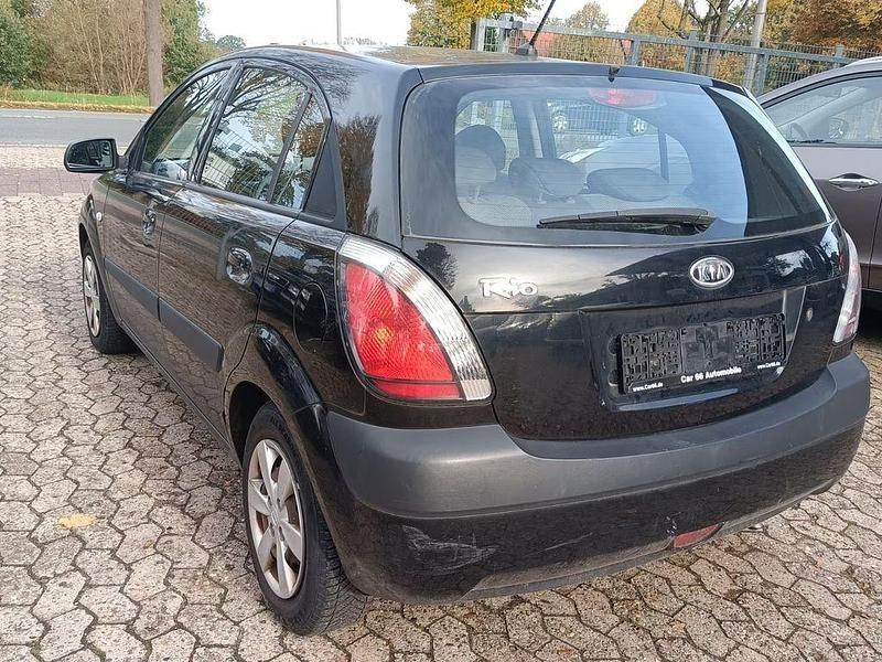Gebraucht Kia Rio EX 97 PS (71 kW) 2009 Schwarz Limousine