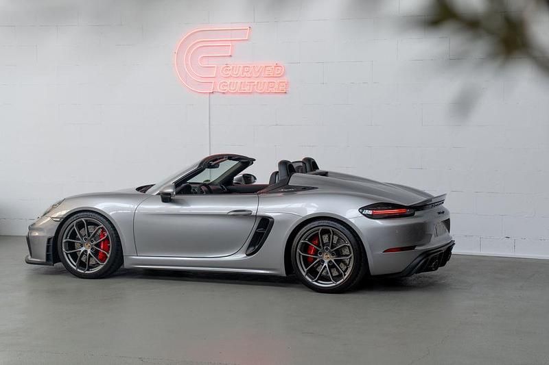 Gtsilber metallic Gebraucht 2020 Porsche 718 Boxster Cabrio | 95.900 € (Teuer) - Bild 1/4