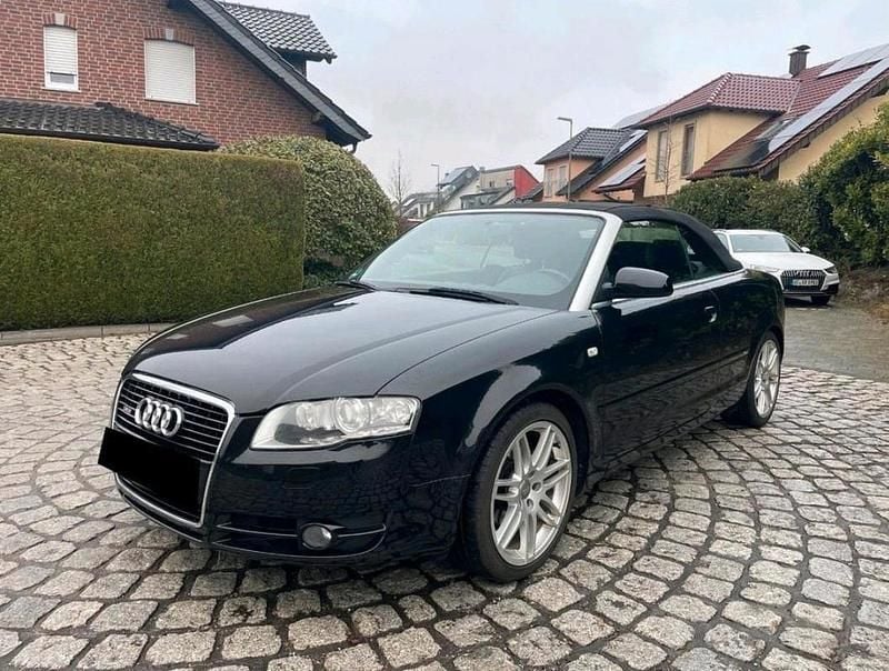 Schwarz Gebraucht 2007 Audi A4 Cabriolet S-Line Cabrio | 5.499 € (Fairer Preis) - Bild 1/4