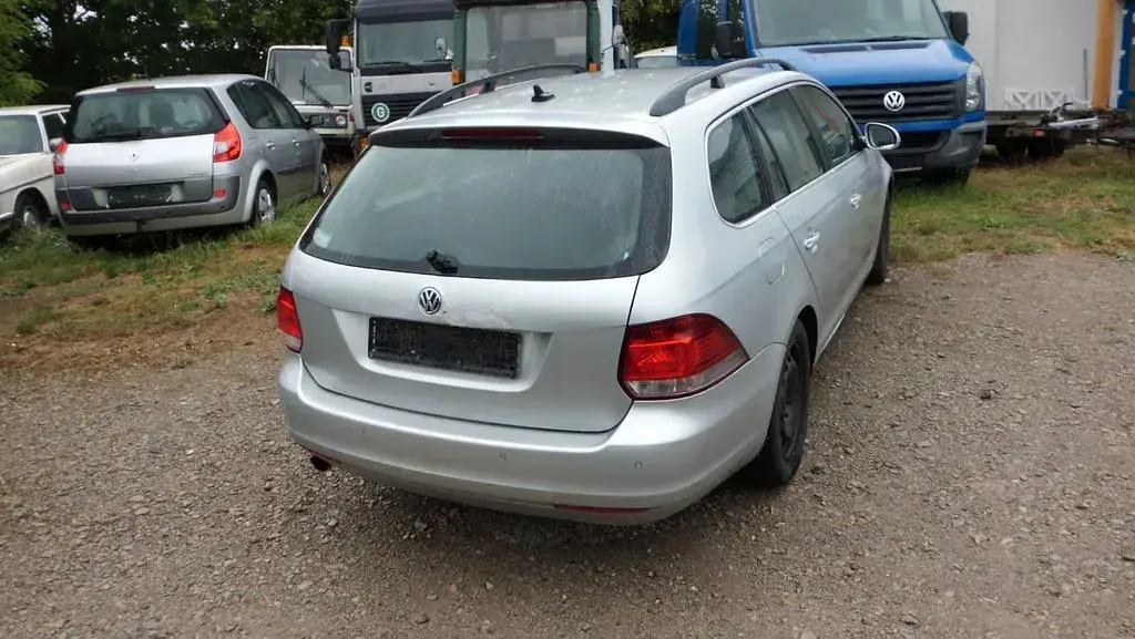 Gebraucht VW Golf VI Style 105 PS (77 kW) 2011 Silber Kombi
