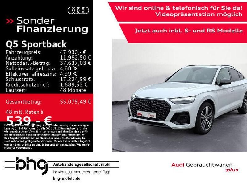 Weiss Gebraucht 2022 Audi Q5 Comfort SUV | 47.930 € - Bild 1/4