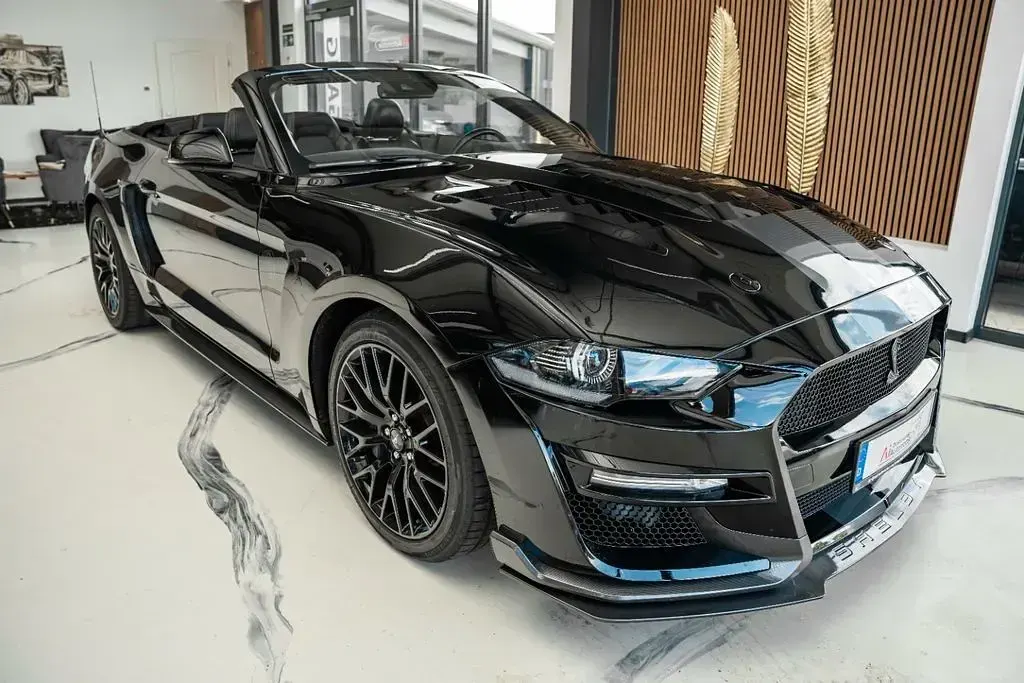 Gebraucht Ford Mustang GT Premium 450 PS (330 kW) 2021 Schwarz Cabrio