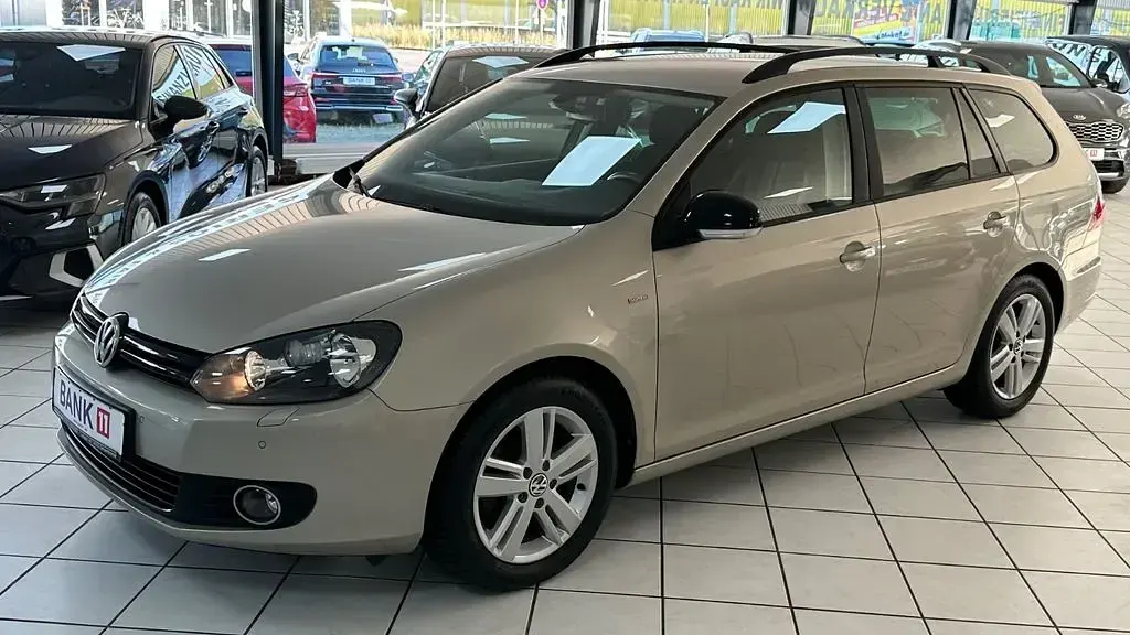 Gebraucht VW Golf VI Match 86 PS (63 kW) 2013 Silber Kombi