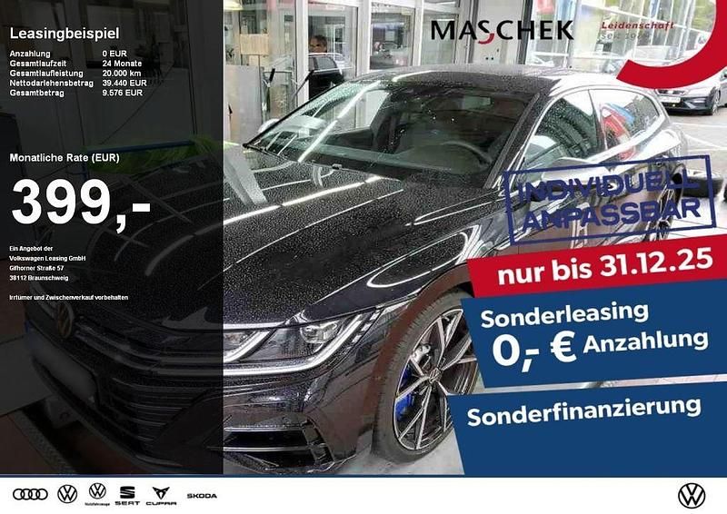 Schwarz Gebraucht 2024 VW Arteon R Limousine | 39.440 € (Guter Preis) - Bild 1/4