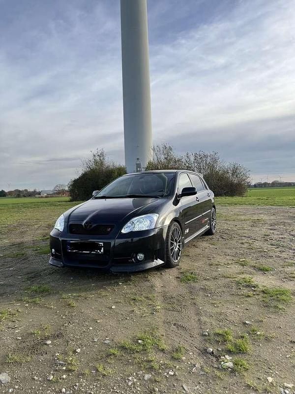 Gebraucht Toyota Corolla 224 PS (164 kW) 2005 Schwarz Kleinwagen