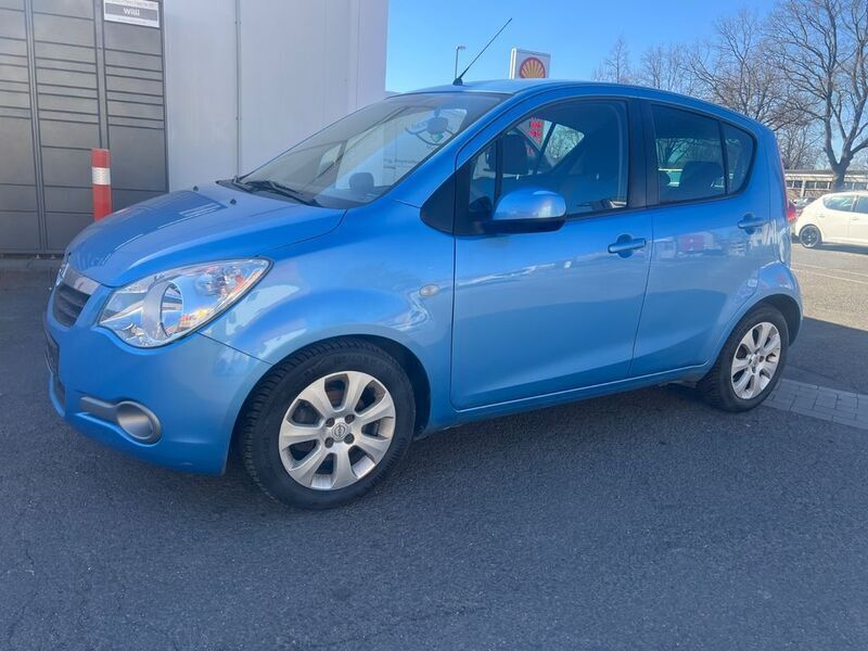 Blau Gebraucht 2008 Opel Agila Edition Kleinwagen | 2.700 € (Guter Preis) - Bild 1/4