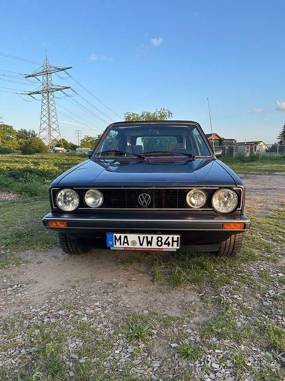 Gebraucht VW Golf Cabriolet 73 PS (53 kW) 1984 Blau Cabrio