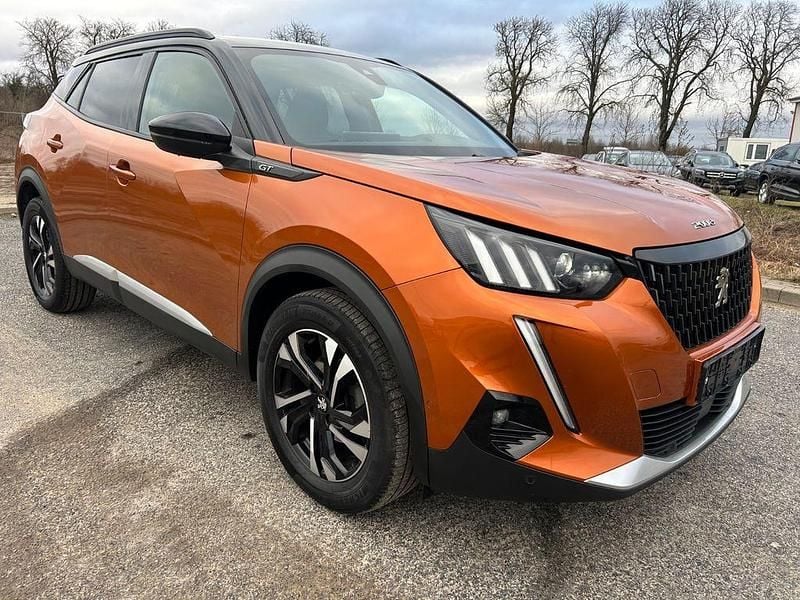 Gebraucht Peugeot 2008 GT-line 131 PS (96 kW) 2021 Orange SUV