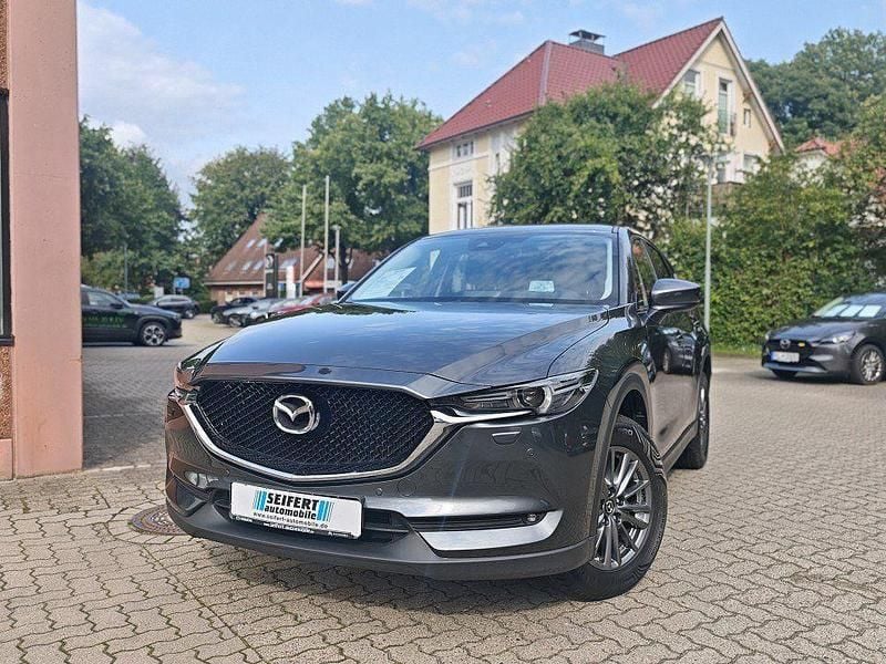 Matrixgrau metallic Gebraucht 2017 Mazda CX-5 Exclusive-Line SUV | 17.690 € (Fairer Preis) - Bild 1/4
