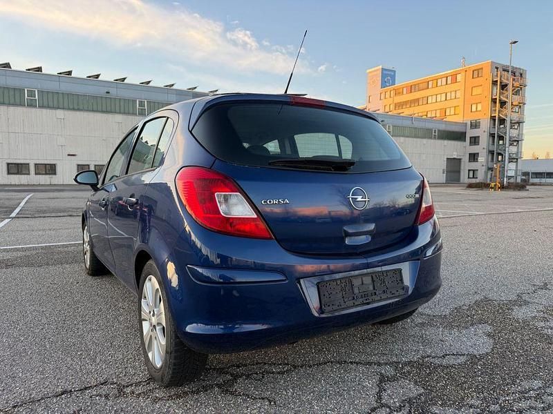Gebraucht Opel Corsa Basis 75 PS (55 kW) 2008 Blau Kleinwagen