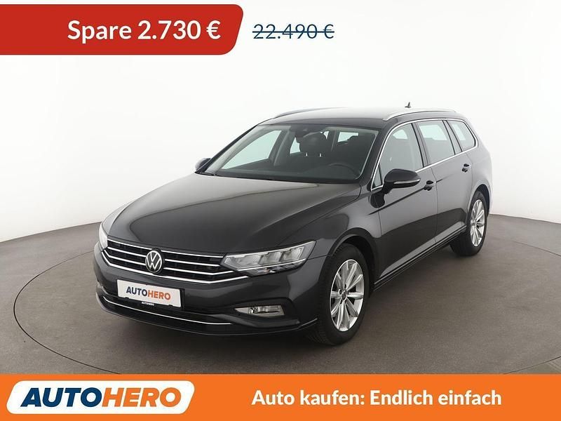 Grau Gebraucht 2021 VW Passat Business Kombi | 19.760 € (Guter Preis) - Bild 1/3